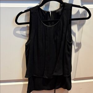 J. Crew Black Layered Tank Top